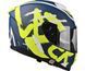 Мотошлем LAZER RAFALE Street Navy Blue Yellow L