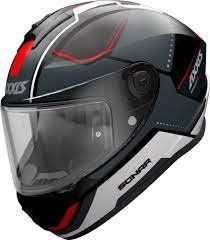 Мотошлем AXXIS DRAKEN S Sonar B15 Matt Red XXL