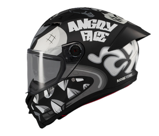 Мотошолом AXXIS FENIX ANGRY FACE B2 MATT XL