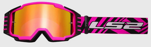 Маска кросова LS2 CHARGER PRO Pink Iridium Visor