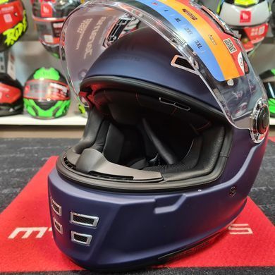 Мотошлем MT Jarama Solid Matt Blue L