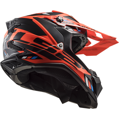 Мотошлем LS2 MX700 Subverter EVO Stomp Orange Black S
