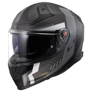 Мотошолом LS2 FF811 Vector 2 C Grid Matt Black Grey