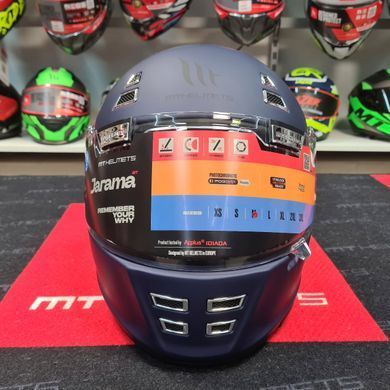 Мотошлем MT Jarama Solid Matt Blue L