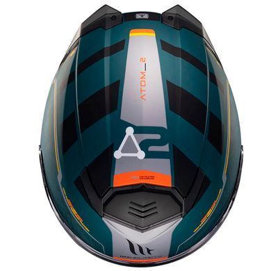 Мотошолом MT ATOM 2 SV DESTINY C6 Matt Green M