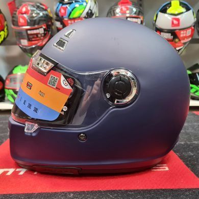 Мотошлем MT Jarama Solid Matt Blue L