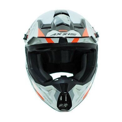 Мотошолом AXXIS WOLF RAID A4 Matt Fluor Orange L