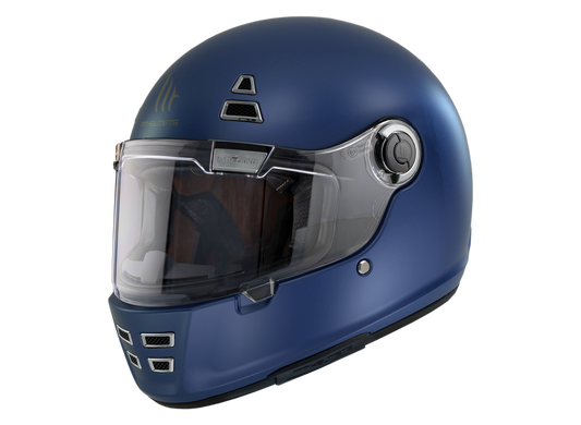 Мотошлем MT Jarama Solid Matt Blue L