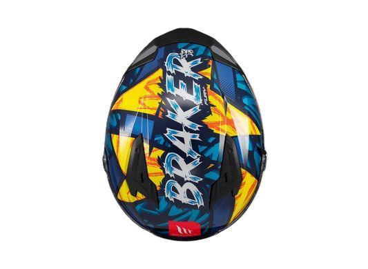 Мотошлем MT BRAKER SV FURY C17 Gloss M