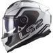 Мотошлем LS2 FF811 Vector II Metric White Titanium Silver ECE2206 L