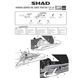 Крепеж боковых кофров Shad 3P Honda NC 700 X/S (12-13), NC750 X/S (14 -15), INTEGRA