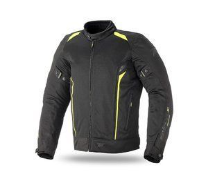 Мотокуртка Seventy JT32 Black Yellow L