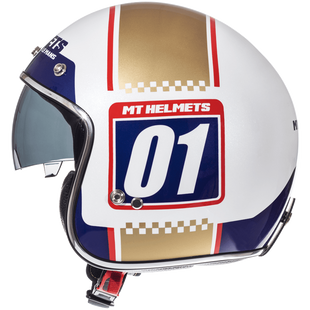 Мотошолом MT Le Mans 2 SV Numberplate L