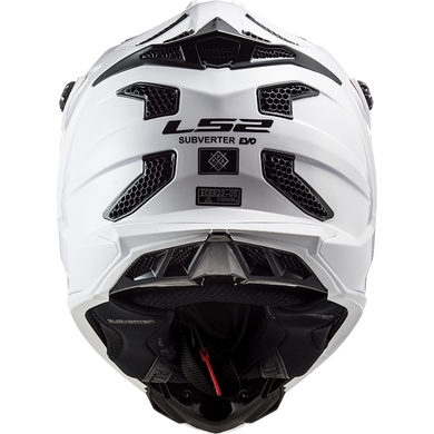 Мотошлем LS2 MX700 Subverter EVO Solid White S