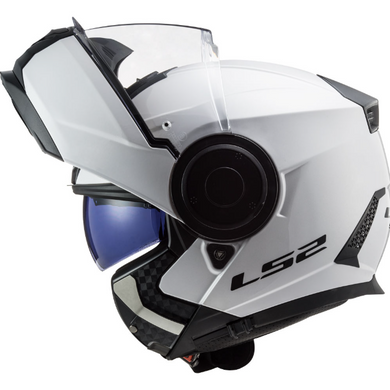 Мотошлем LS2 FF902 Scope 2 Solid Gloss White L