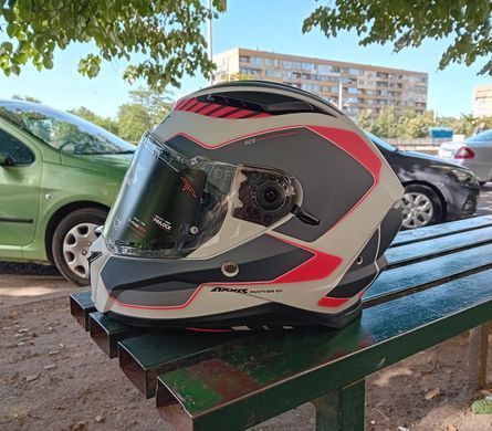 Мотошлем AXXIS PANTHER SV Gale A5 Matt Red XS