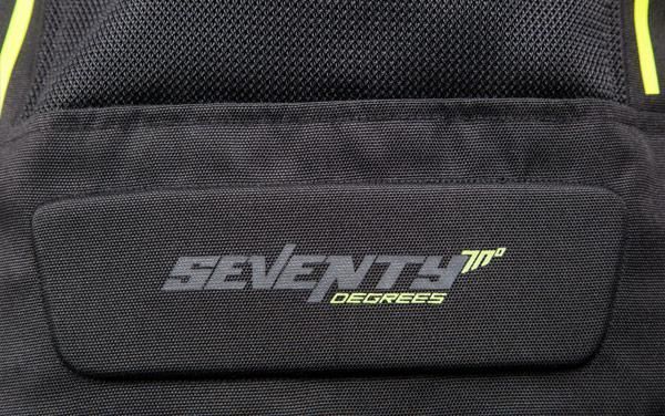 Мотокуртка Seventy JT32 Black Yellow L