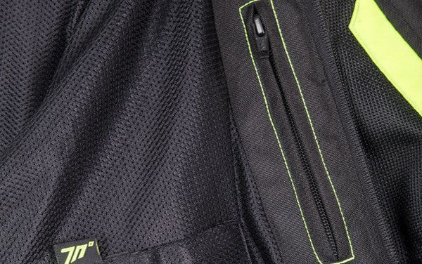 Мотокуртка Seventy JT32 Black Yellow L