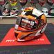 Мотошолом MT BLADE 2 SV Finishline D4 Gloss Fluor Orange XS