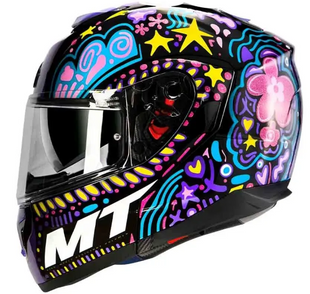 Мотошлем MT ATOM SV AXA Gloss Black L