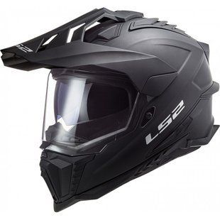 Мотошолом LS2 MX701 Explorer Solid Matt Black XS