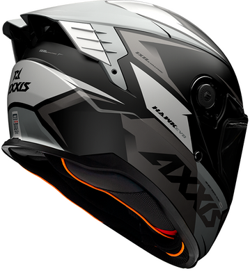 Мотошлем AXXIS HAWK SV EVO IXIL A2 Matt Titanium L