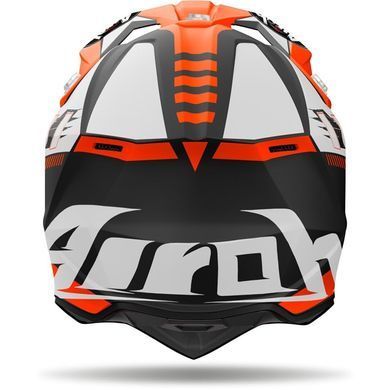 Мотошолом AIROH WRAAAP FEEL orange matt S