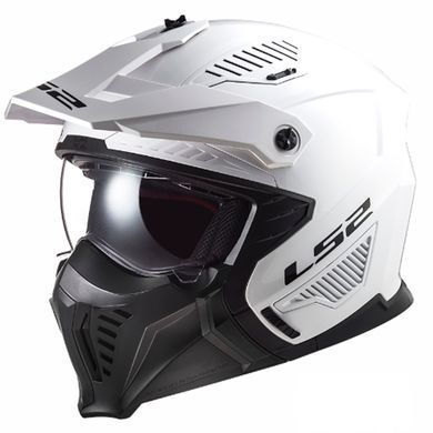 Мотошлем LS2 OF606 Drifter Solid Gloss White ECE2206 XL