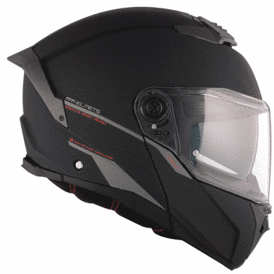 Мотошолом MT ATOM 2 SV Solid A1 Matt Black XS