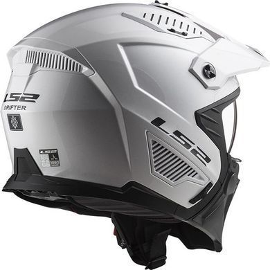 Мотошлем LS2 OF606 Drifter Solid Gloss White ECE2206 XL