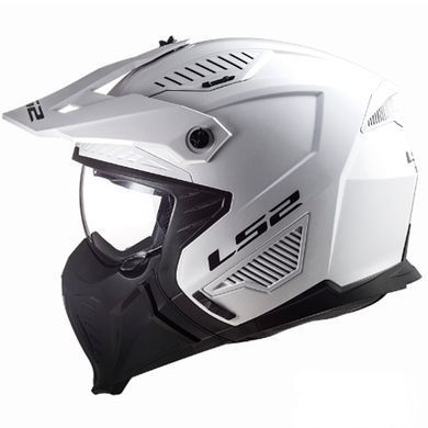 Мотошлем LS2 OF606 Drifter Solid Gloss White ECE2206 XL