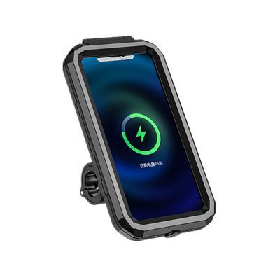 Держатель телефона R16W 6-7" беспроводная зарядка +USB-C M18-A1L