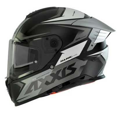 Мотошлем AXXIS HAWK SV EVO IXIL A2 Matt Titanium L