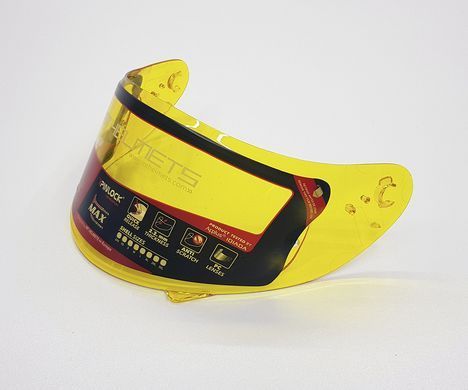 Визор MT V-12 Yellow для Thunder 3 SV, Thunder Kid, (Blade, Revenge до 2018г)