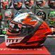 Мотошлем MT KRE+ Carbon Brush A5 Gloss Pearl Red L