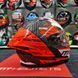 Мотошлем MT KRE+ Carbon Brush A5 Gloss Pearl Red L