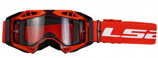 Маска кросова LS2 AURA Enduro Red +Pinlock