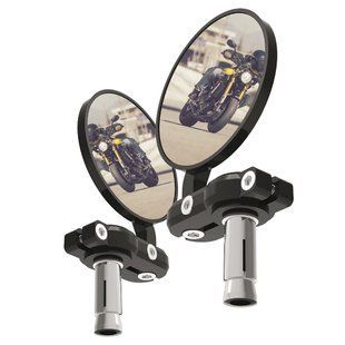 Зеркала Oxford Bar End Mirrors - Black