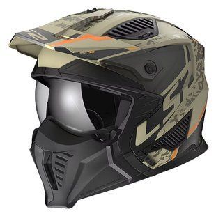 Мотошлем LS2 OF606 Drifter Devor Matt Sand ECE2206 XS