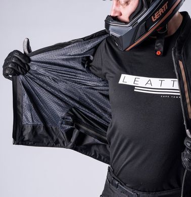 Куртка LEATT 4.5 FlowTour Short Adventure Jacket Stealth M