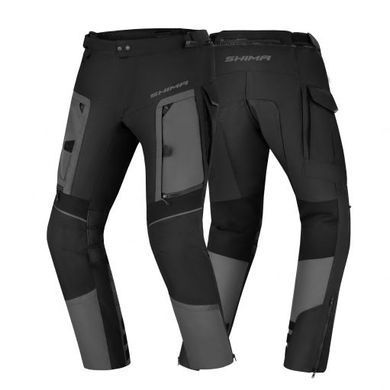Мотоштаны Shima Hero 2.0 Black Gray M