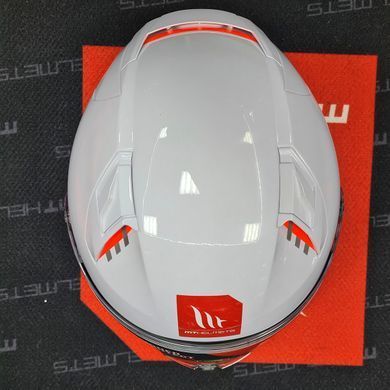 Мотошолом MT Revenge 2 S Solid Gloss White L