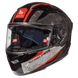 Мотошлем MT KRE Gloss Snake Carbon 2.0 Red XS