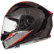 Мотошлем MT KRE Gloss Snake Carbon 2.0 Red XS
