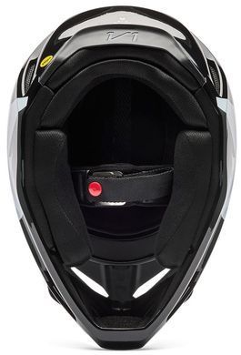 Мотошолом FOX V1 Helmet SHIELD Black XXL