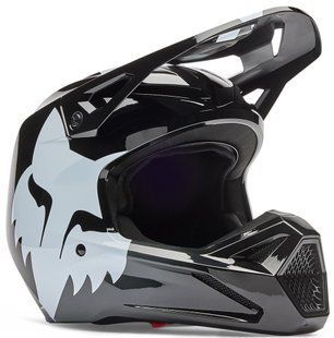 Мотошолом FOX V1 Helmet SHIELD Black XXL