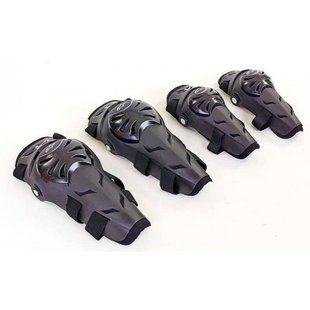 Мотонаколінники та налокітники Alpinestars Black