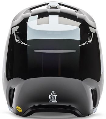 Мотошолом FOX V1 Helmet SHIELD Black XXL