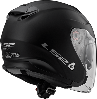 Мотошлем LS2 OF521 Infinity Matt Black