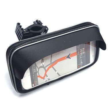 Держатель телефона Extreme Style 155 на руль 5,5 с козырьком